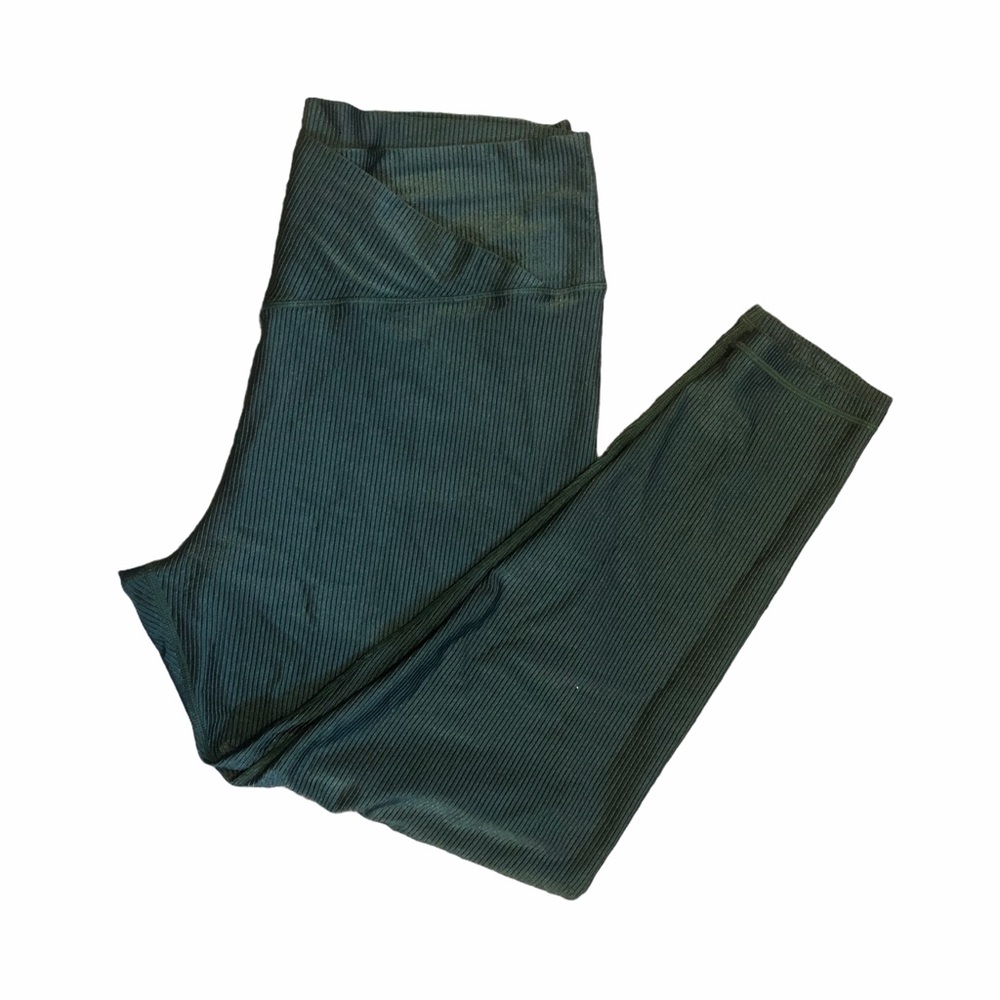 NWOT AE crossover ribbed shine high waited legging